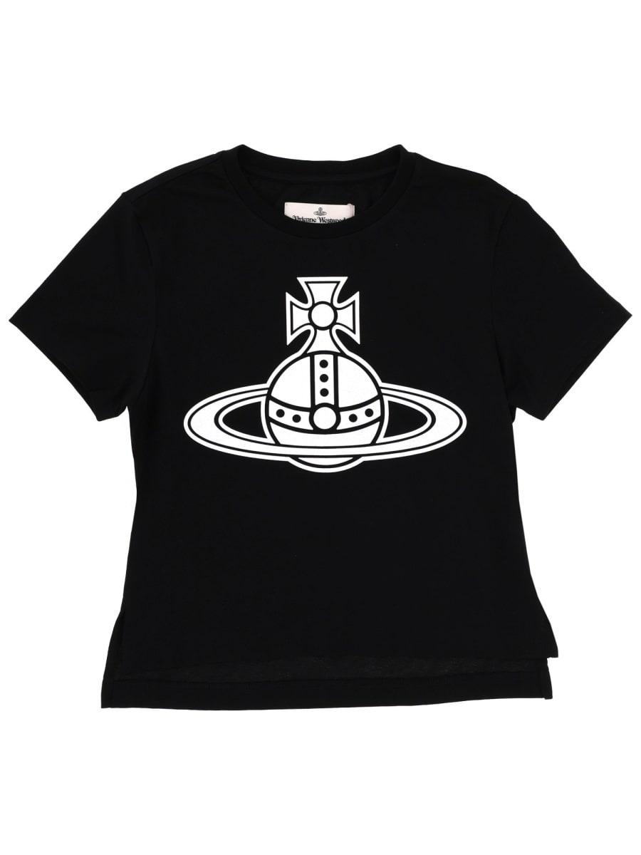 vivienne westwood paris orb mini t-shirt