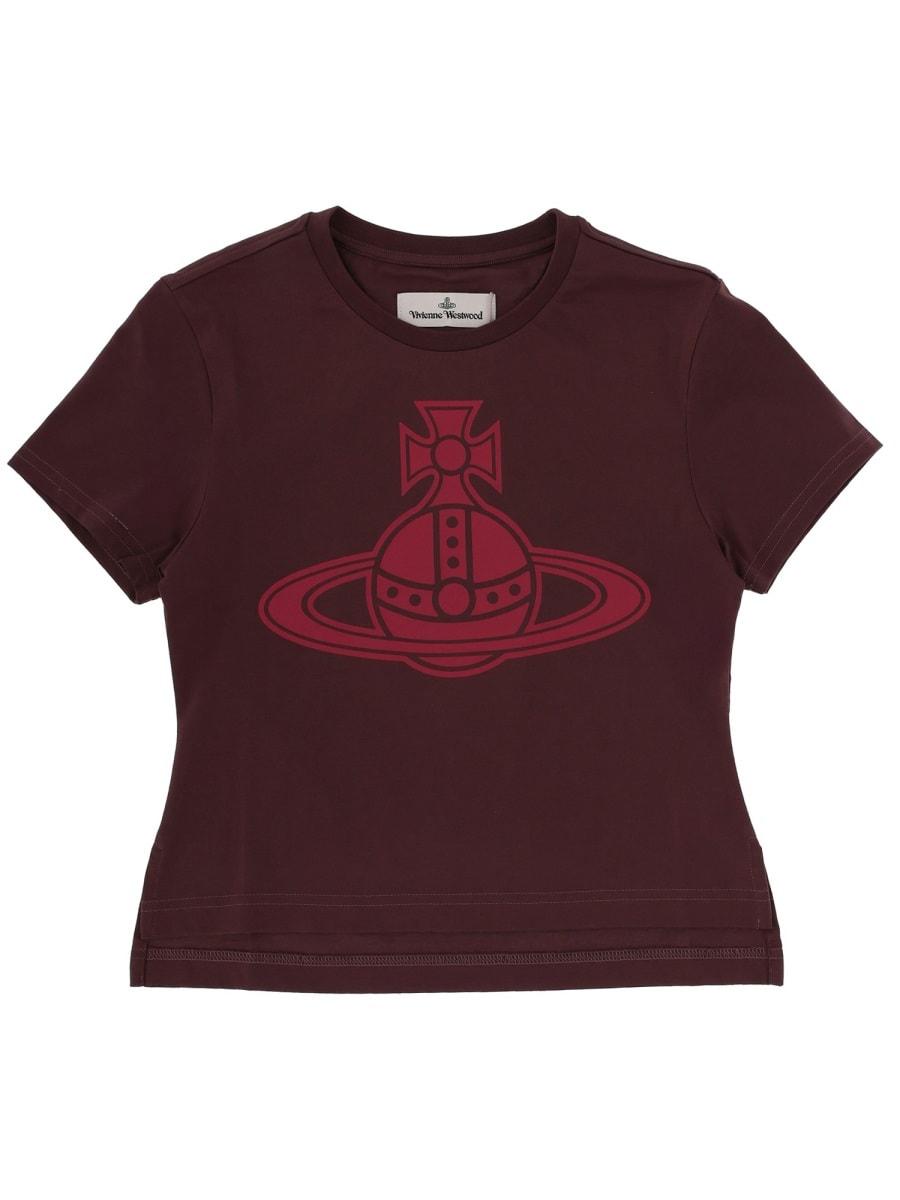 vivienne westwood paris orb mini t-shirt