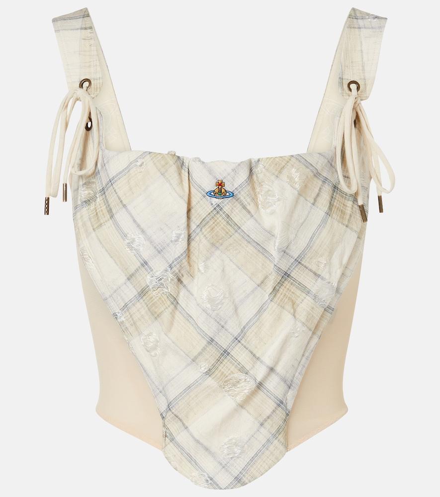 vivienne westwood puppy tartan cotton