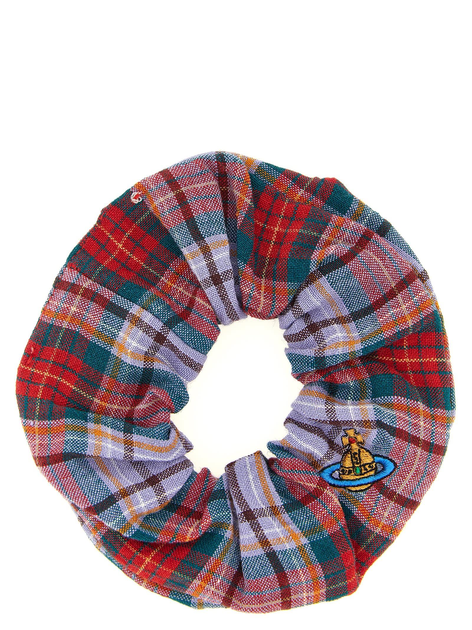 vivienne westwood rtw tartan small hair elastic