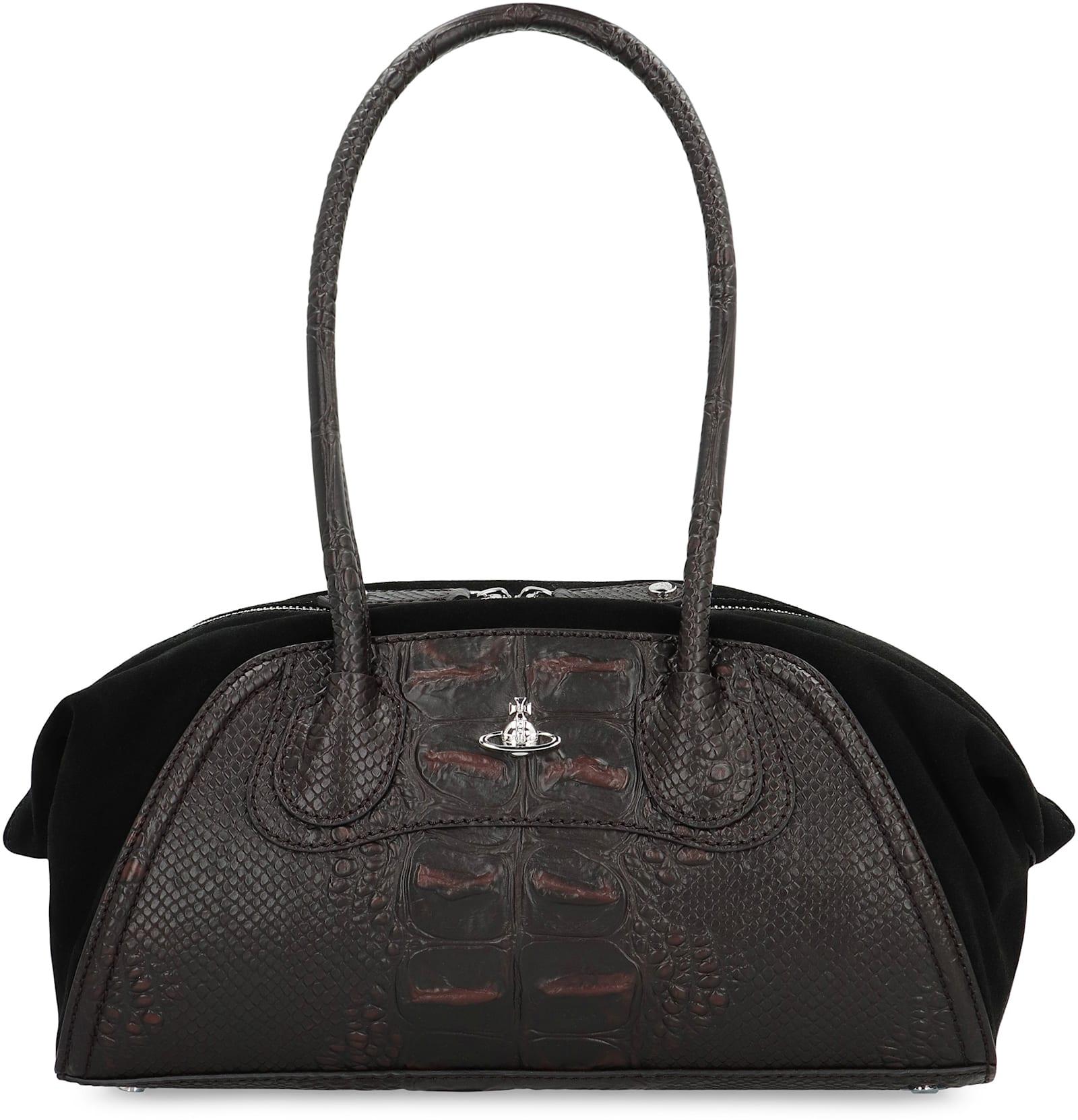 vivienne westwood shirley small handbag in leather