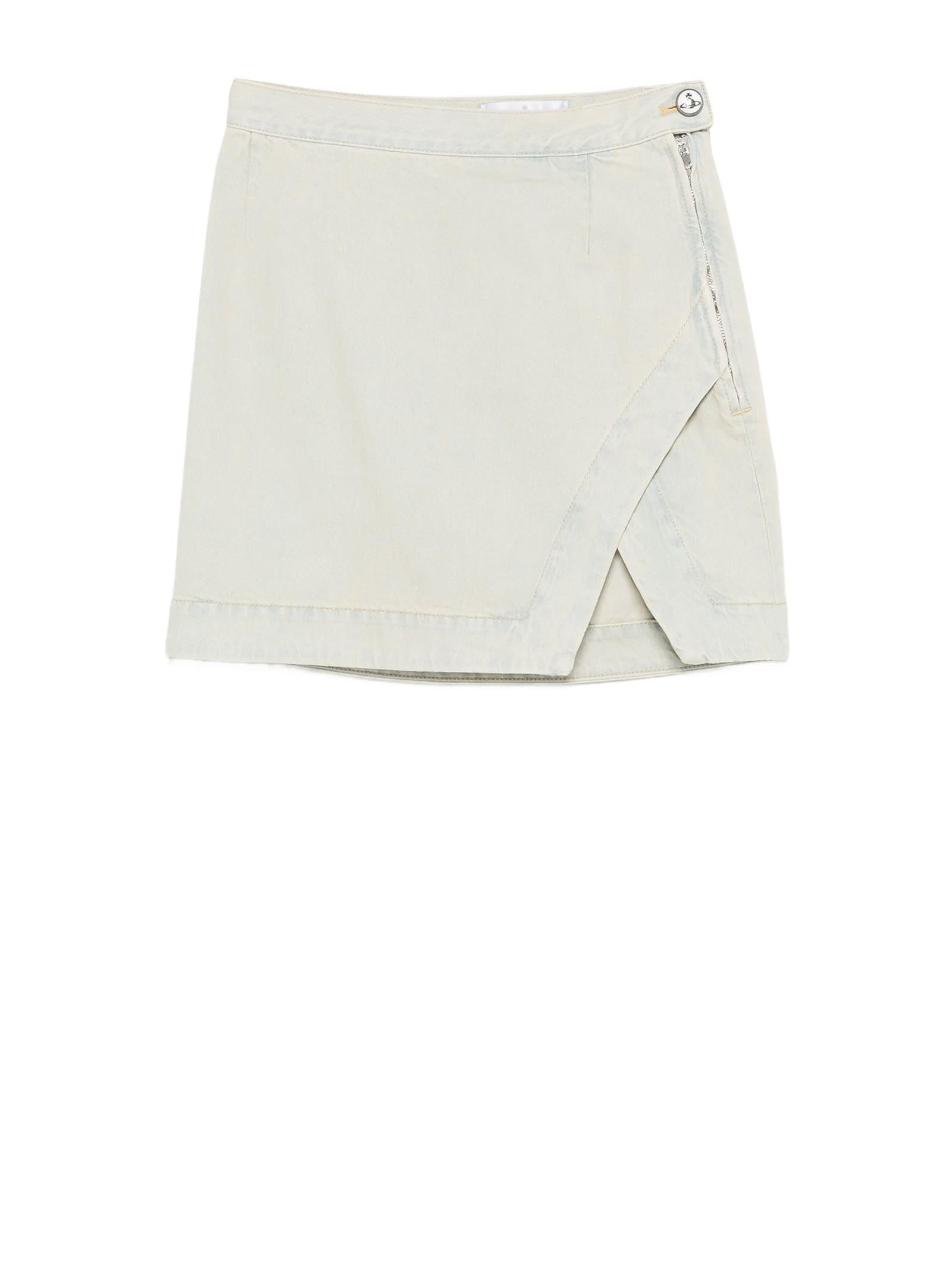 vivienne westwood skirts blue