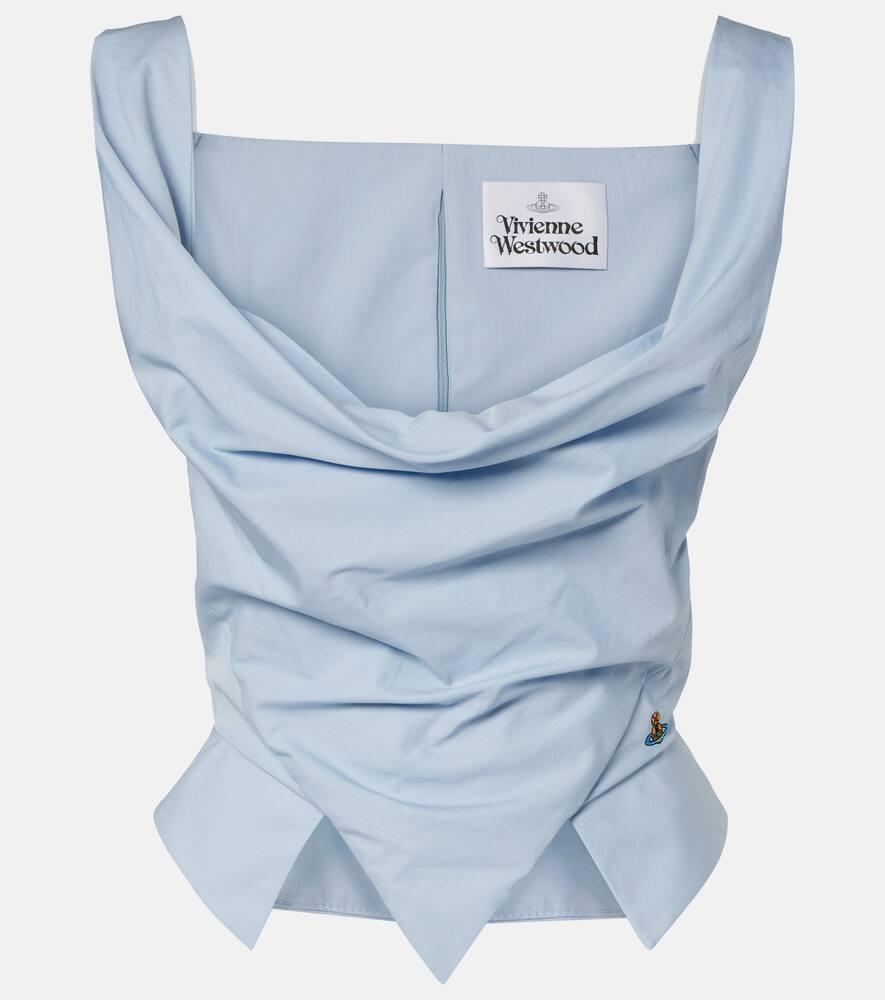 vivienne westwood sunday cotton bustier top