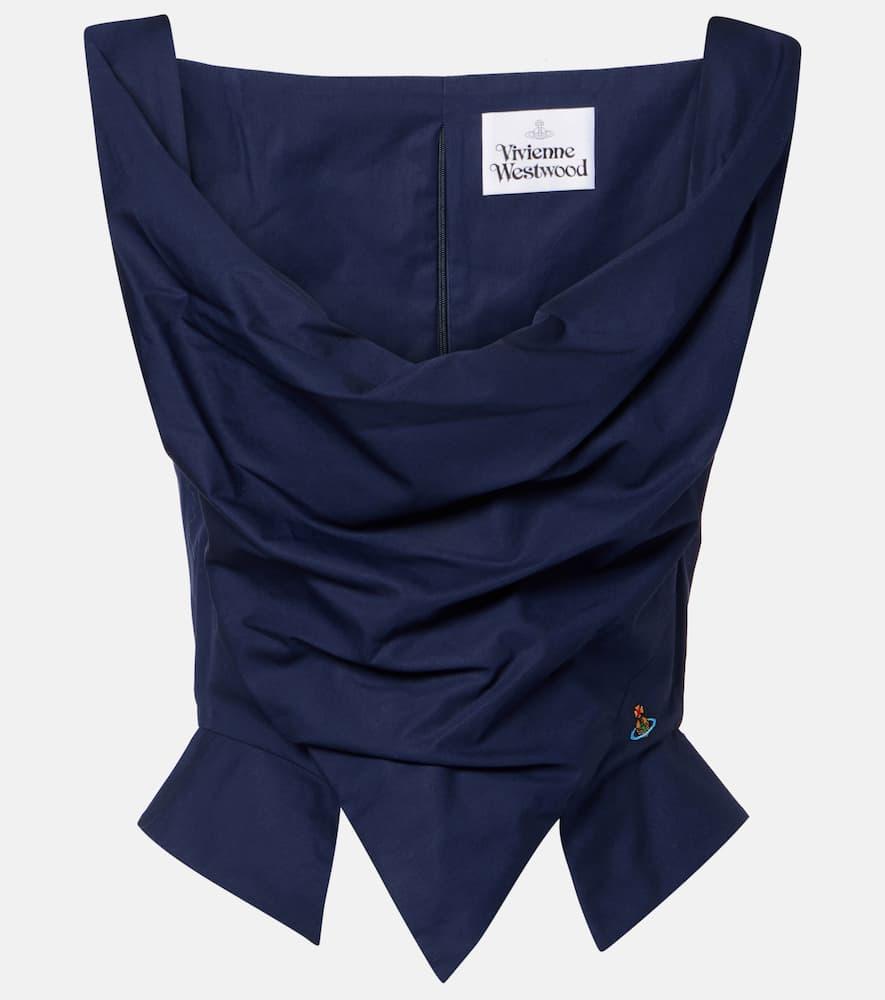 vivienne westwood sunday cotton bustier top