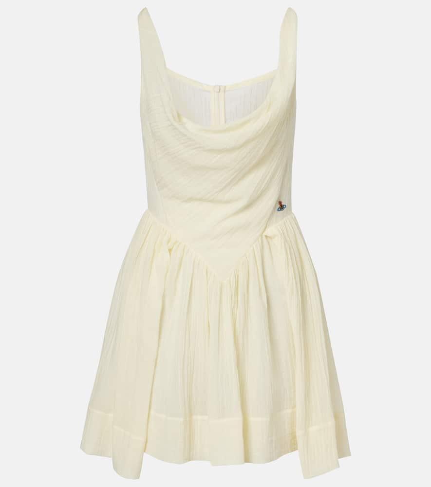 vivienne westwood sunday cotton minidress