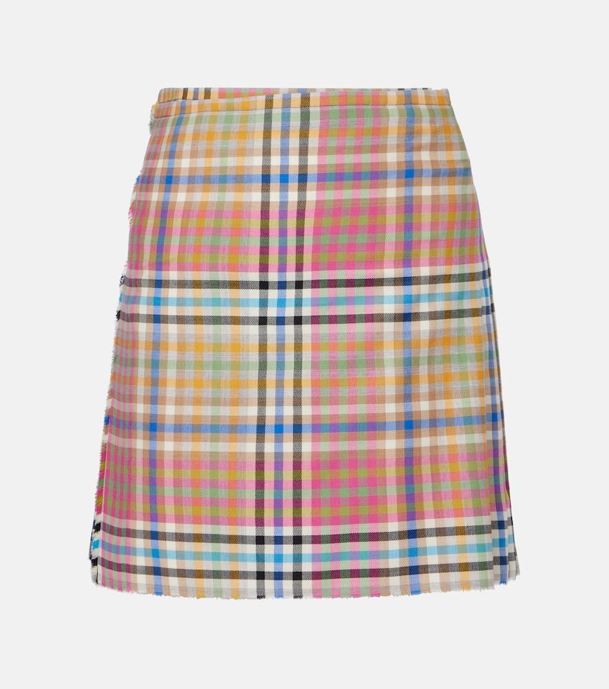 vivienne westwood tartan virgin wool kilt