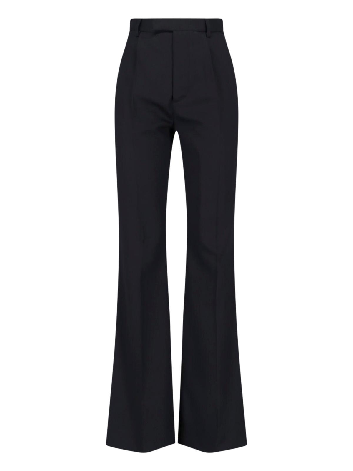 vivienne westwood trousers black virgin wool - women