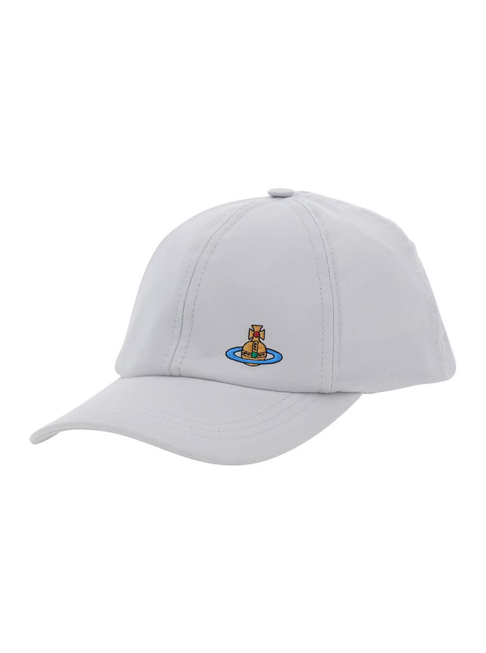 vivienne westwood uni baseball cap - unisex white cotton cap