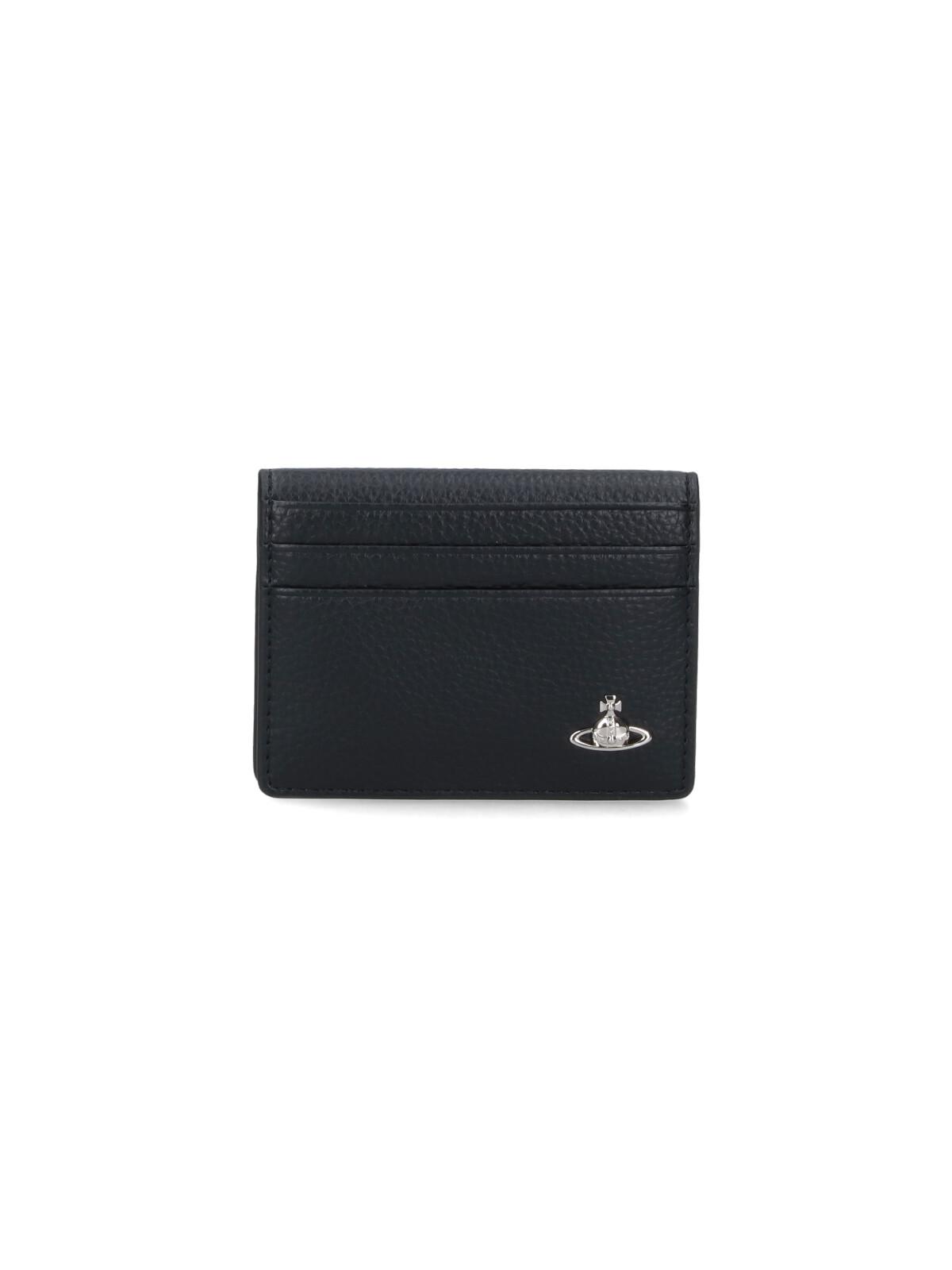 vivienne westwood wallets black polyurethane - women