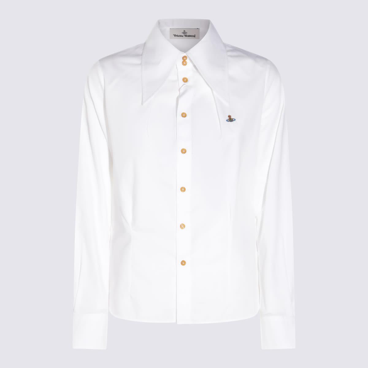 vivienne westwood white cotton shirt