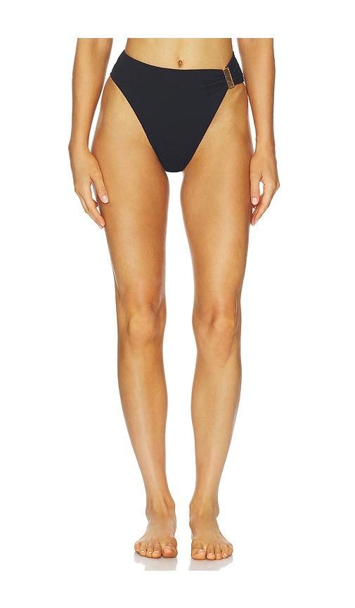 vix swimwear blake gigi hot pant bikini bottom in black.