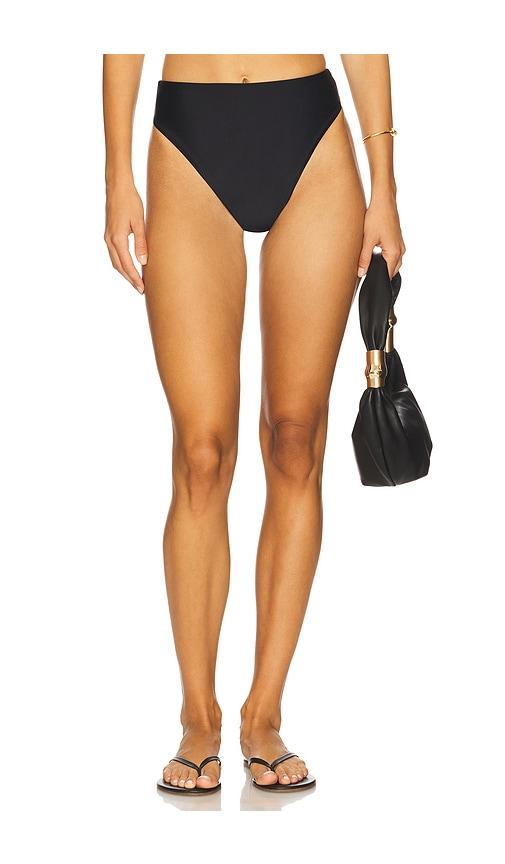 vix swimwear gigi hot pant brazilian bikini bottom in black.