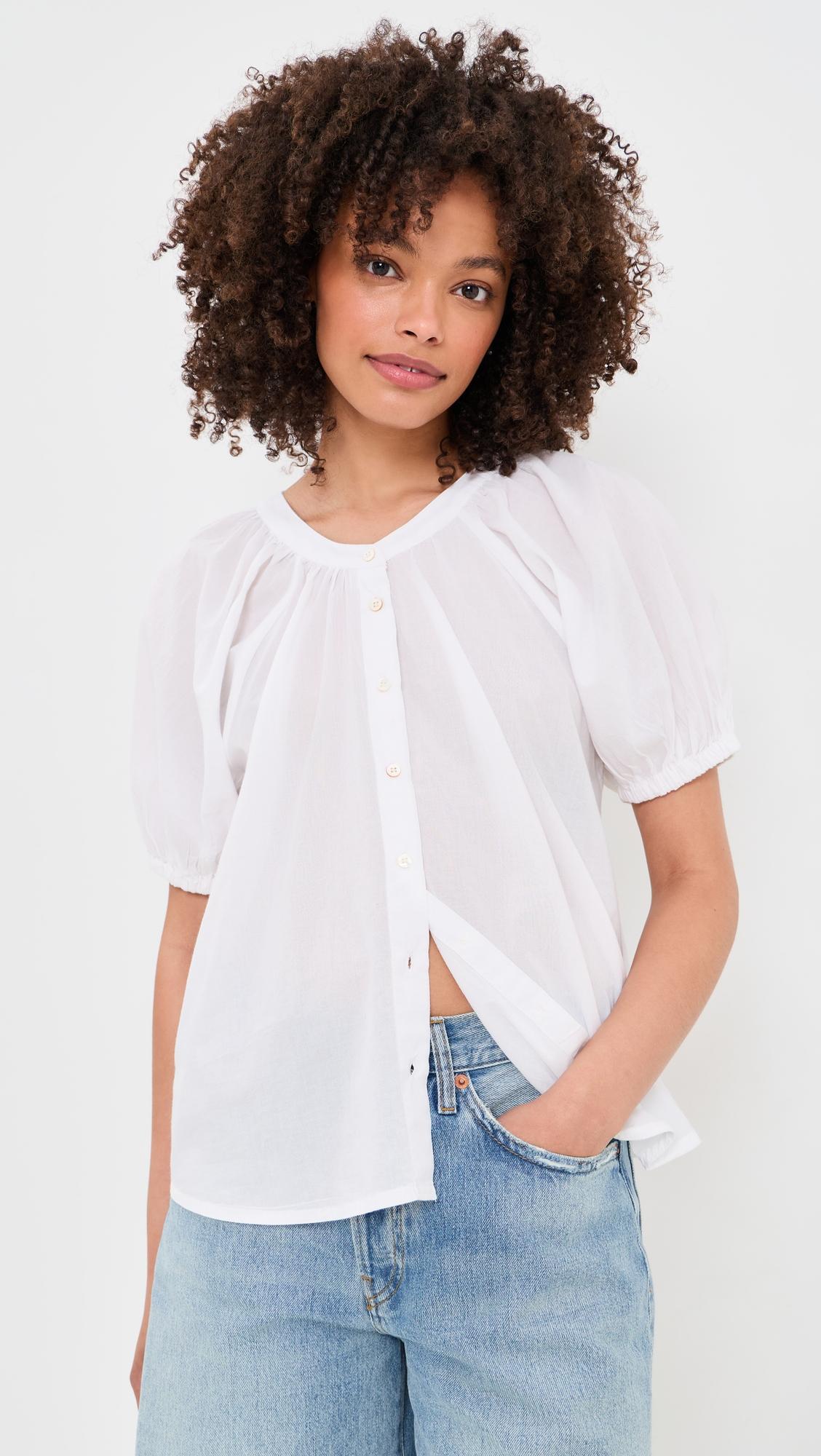 voile lettie top