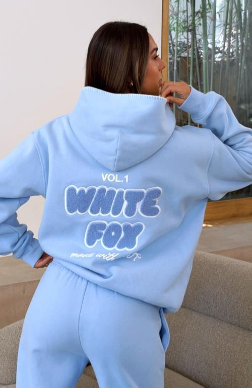 vol. 1 oversized hoodie blue