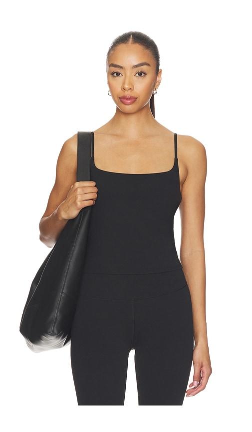 vuori all the feels tank in black.