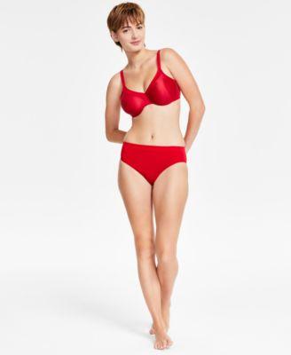 wacoal womens perfect primer underwire bra b smooth high cut brief underwear