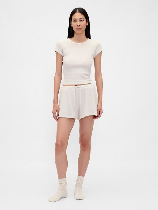 waffle pj shorts