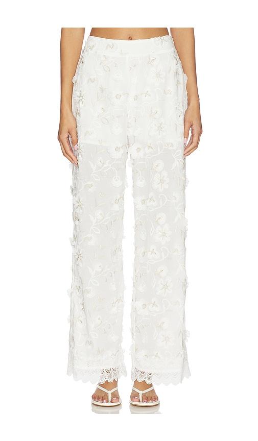waimari celia pants in white.