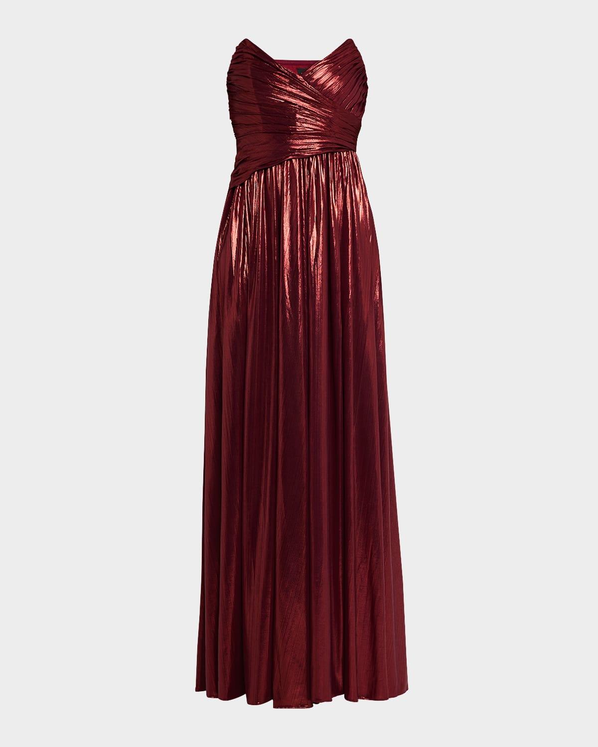 waldorf metallic dress