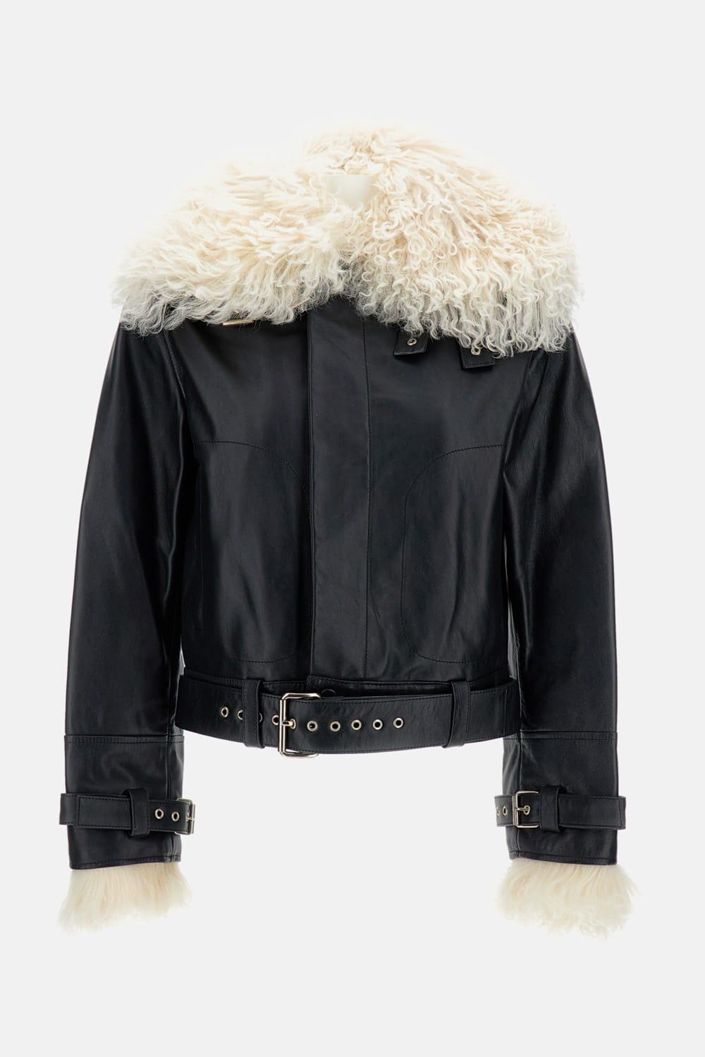 wales bonner bridge leather jacket