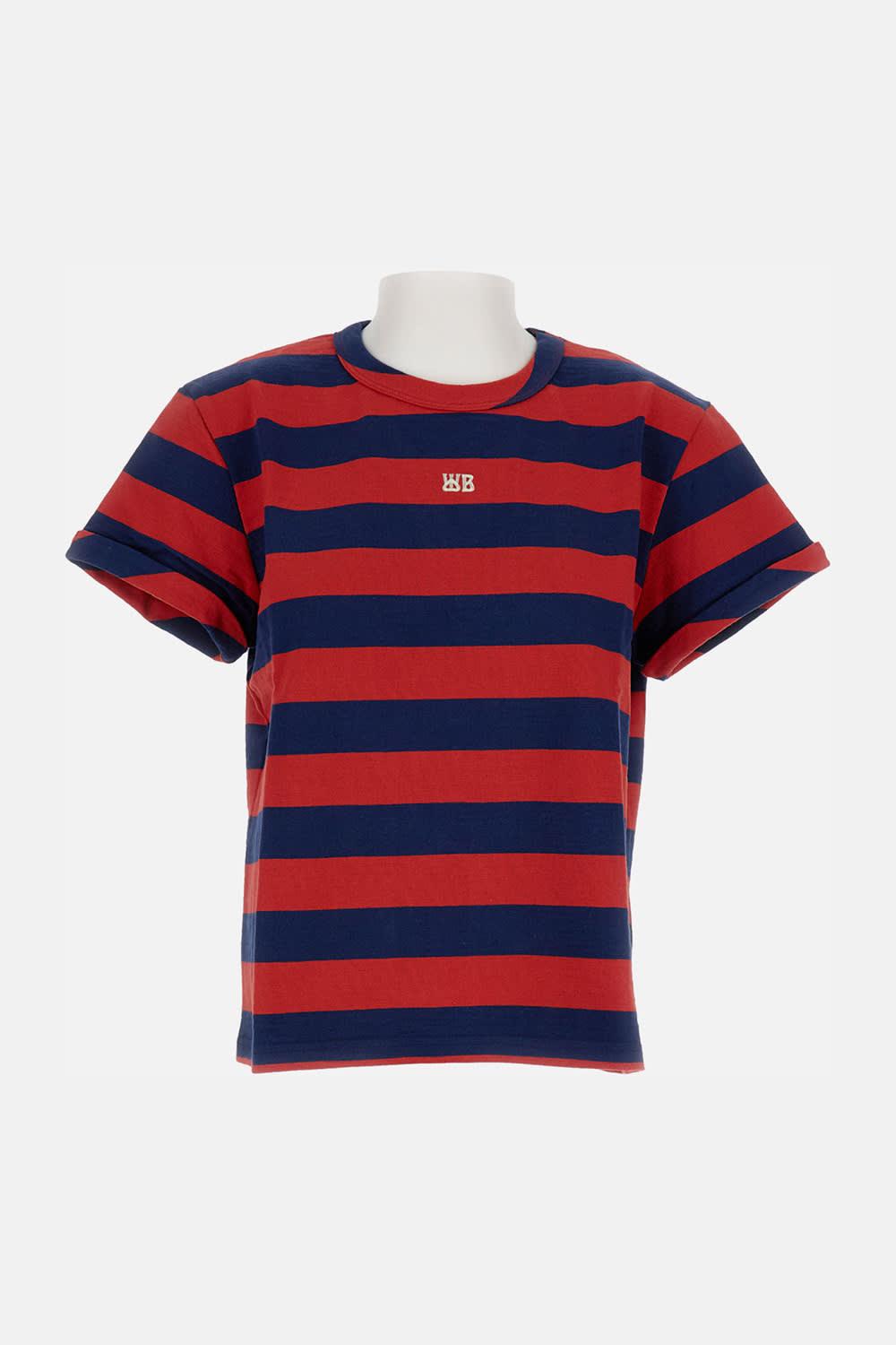 wales bonner city cropped t shirt