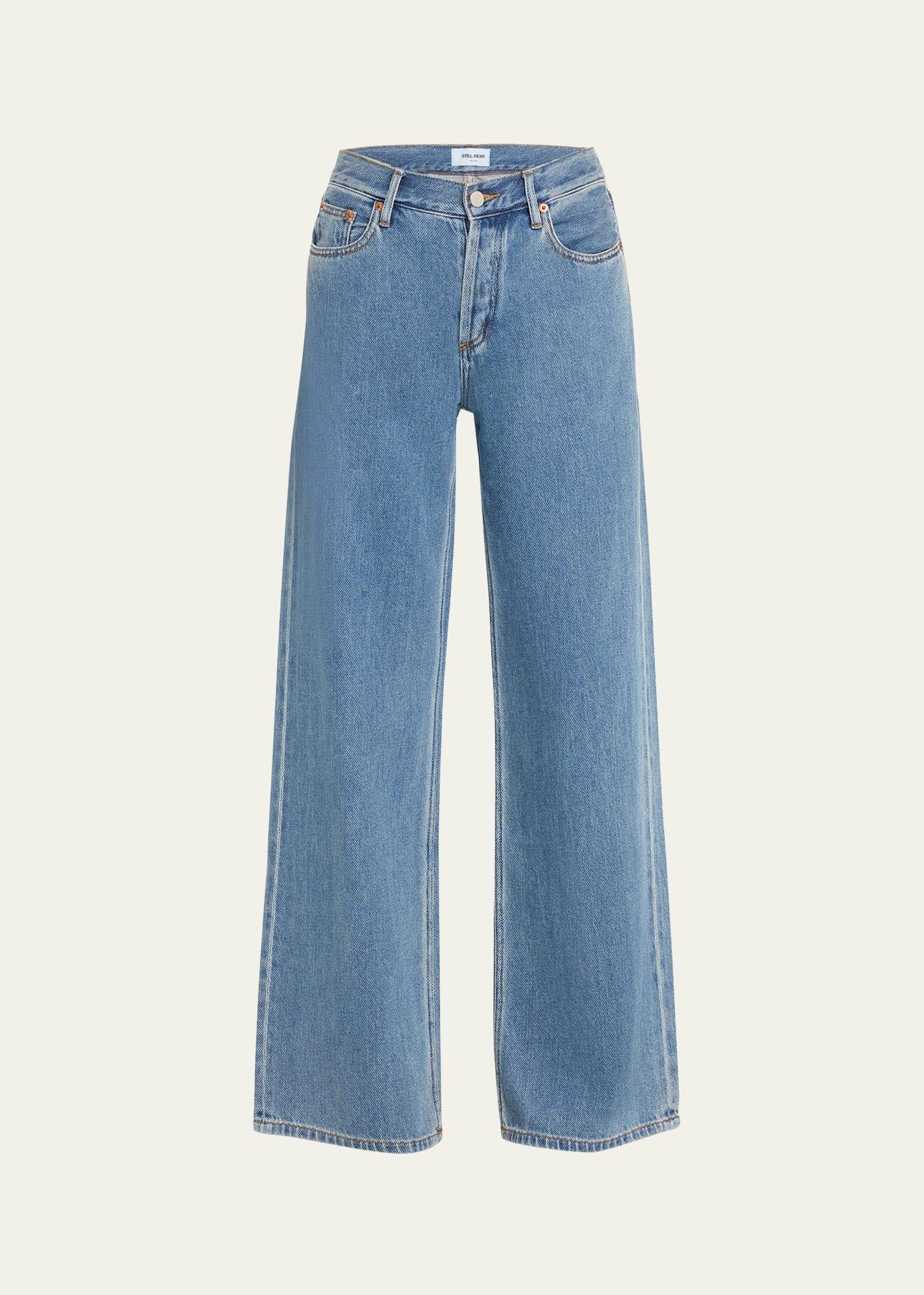 walker wide-leg jeans