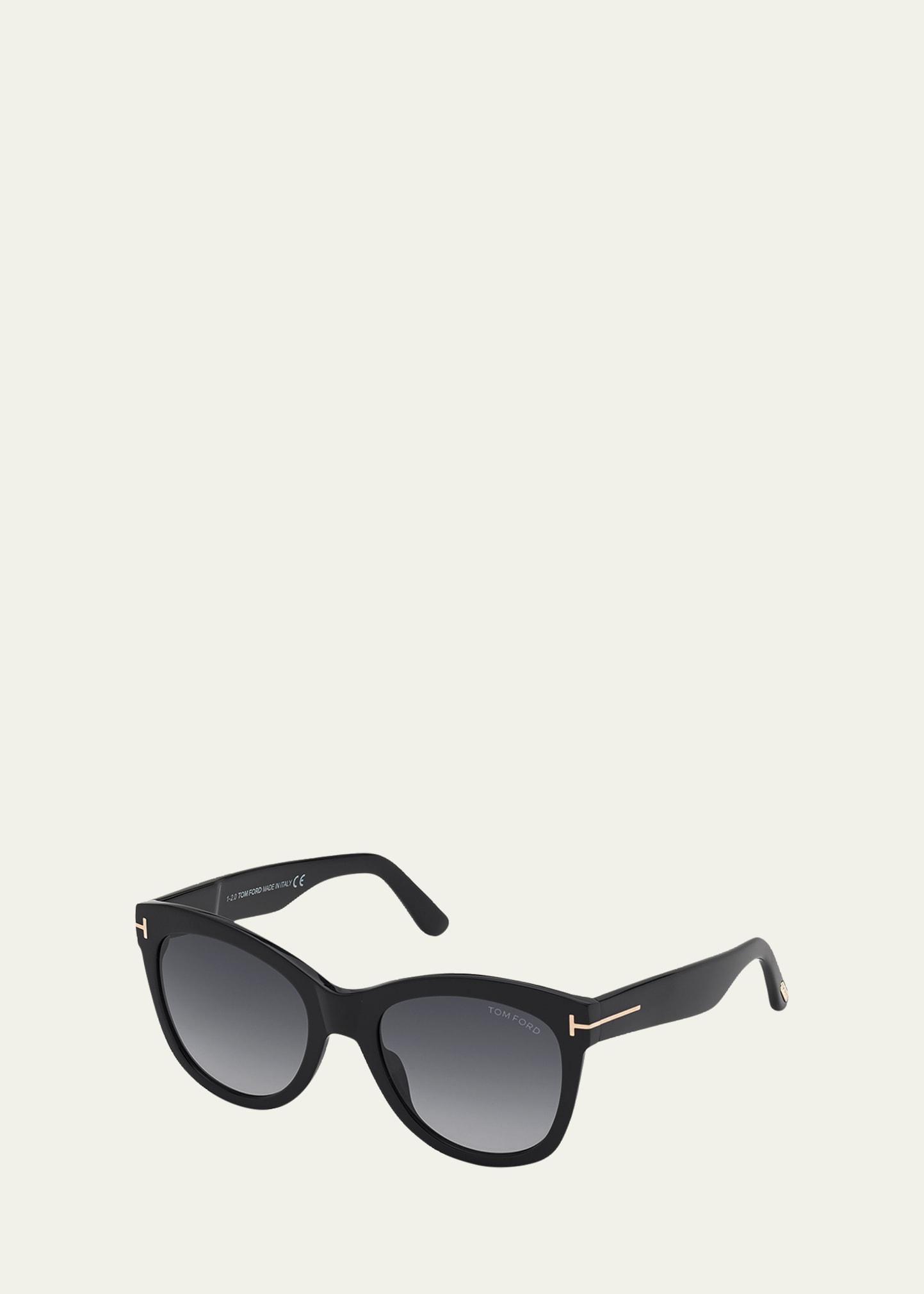 wallace acetate cat-eye sunglasses