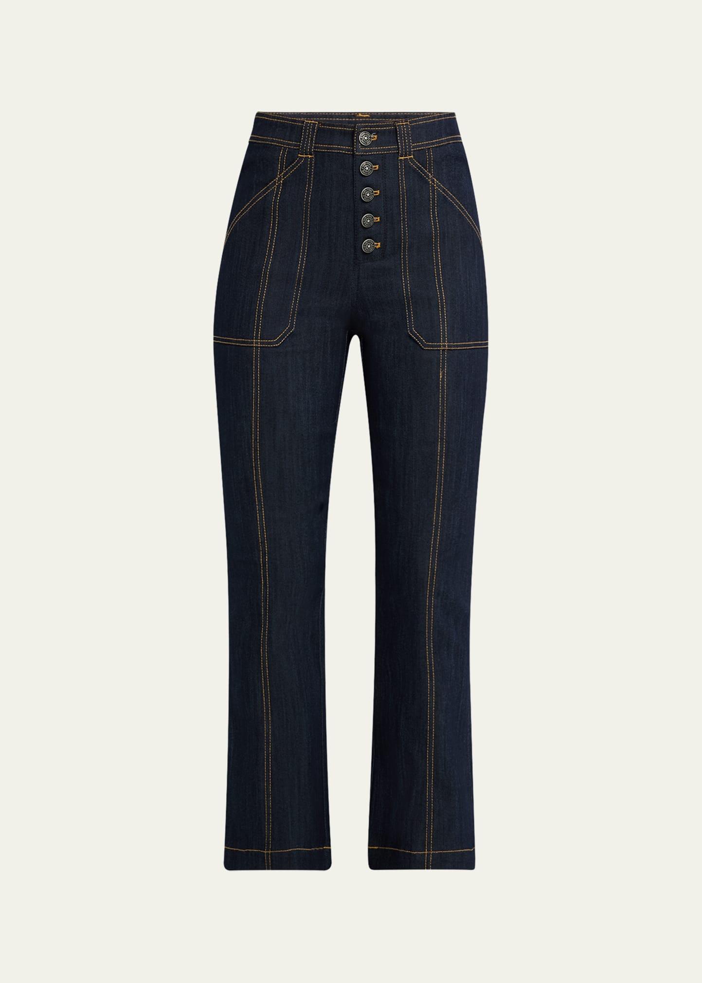 wallace ankle flare pants
