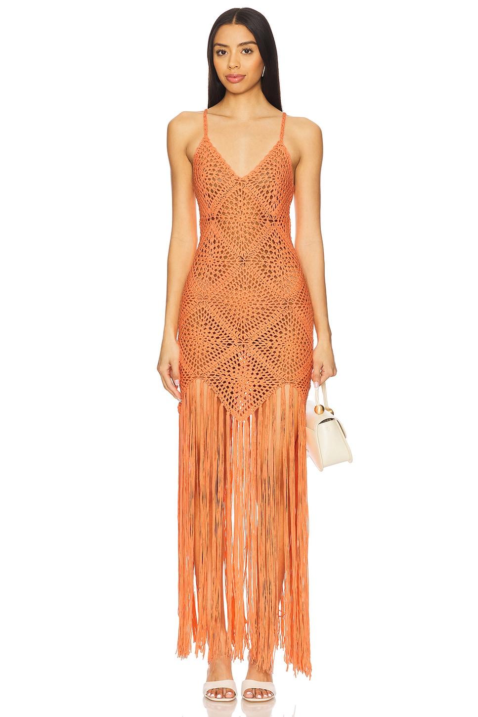 wandering crochet dress