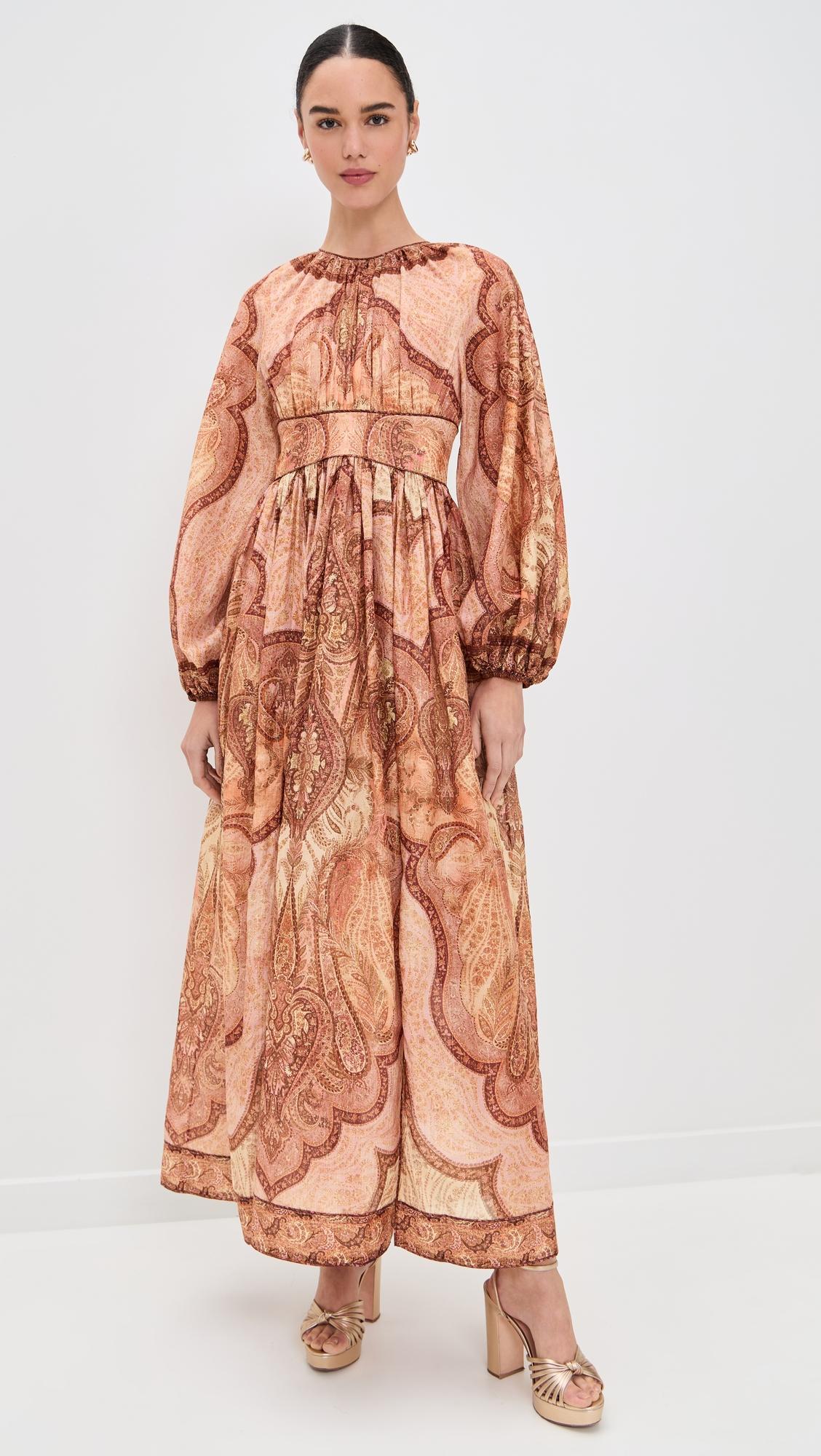 wanderlust long sleeve dress