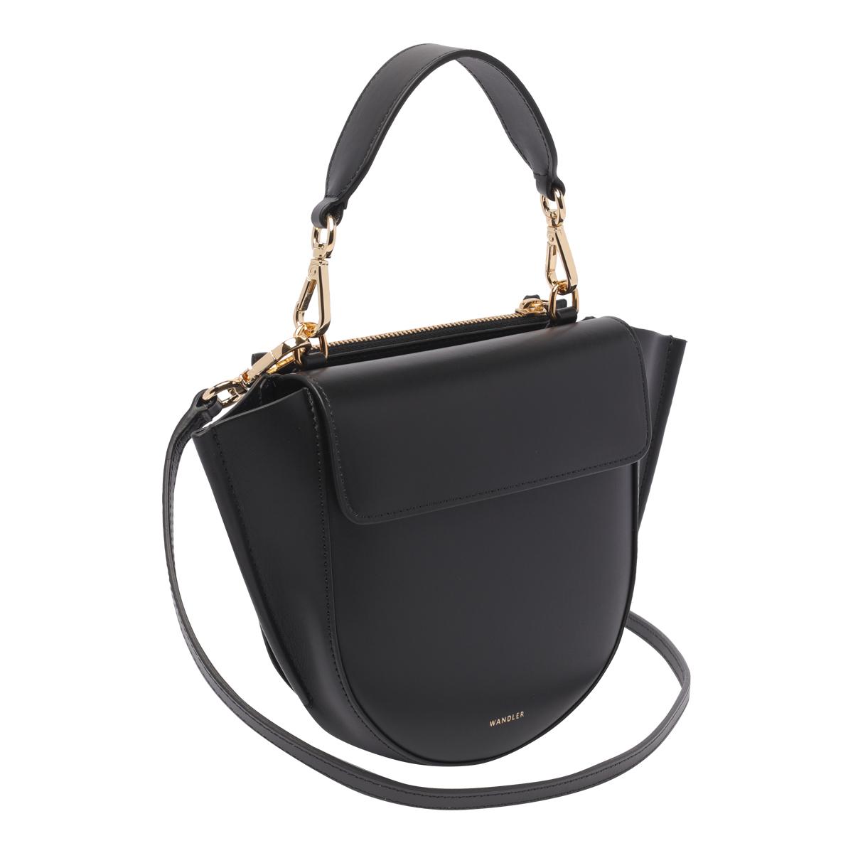 wandler bags black calf leather - women