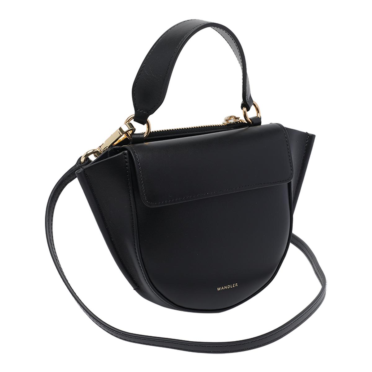 wandler bags black calf leather - women