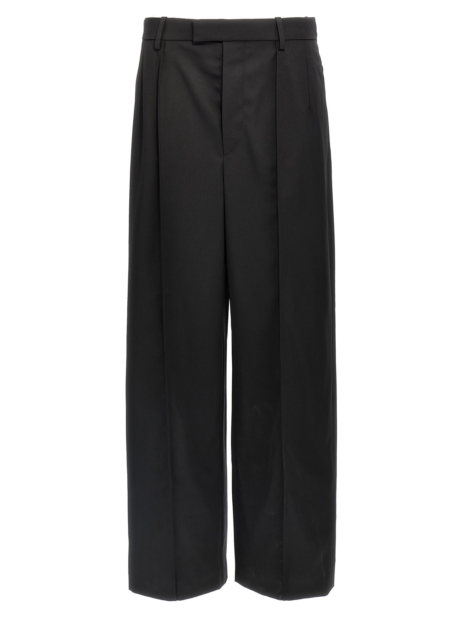 wardrobe nyc rhw pants black wool - women