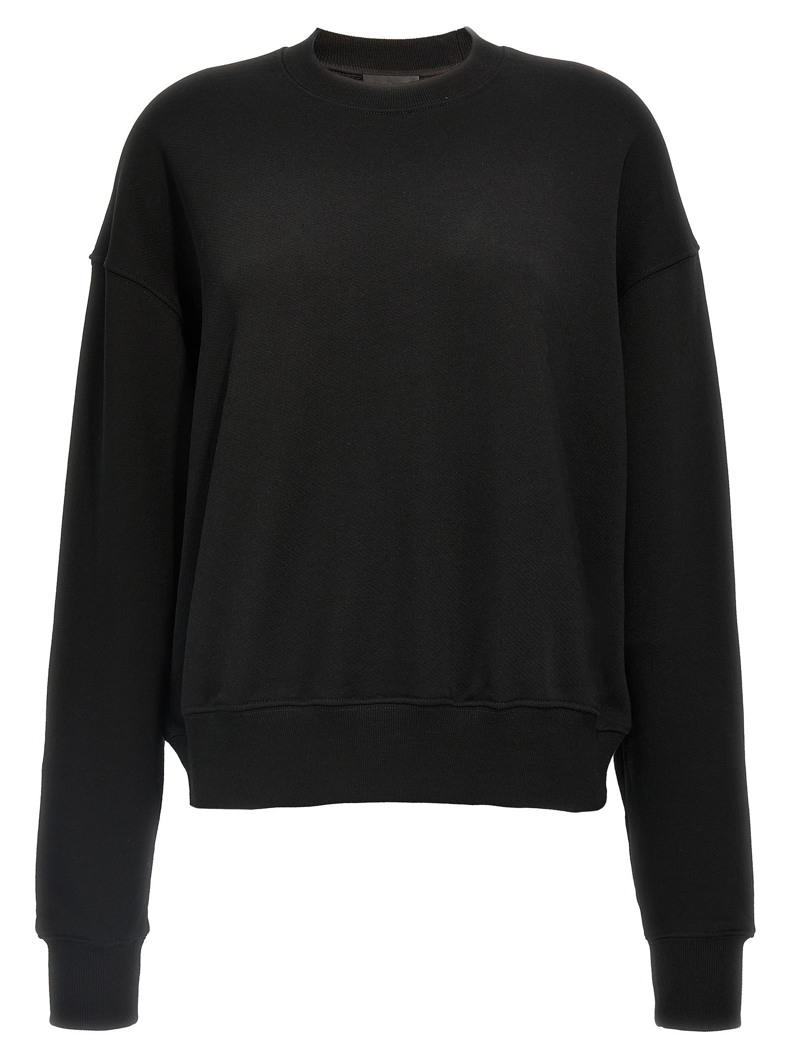 wardrobe nyc rhw sweatshirt black cotton - women