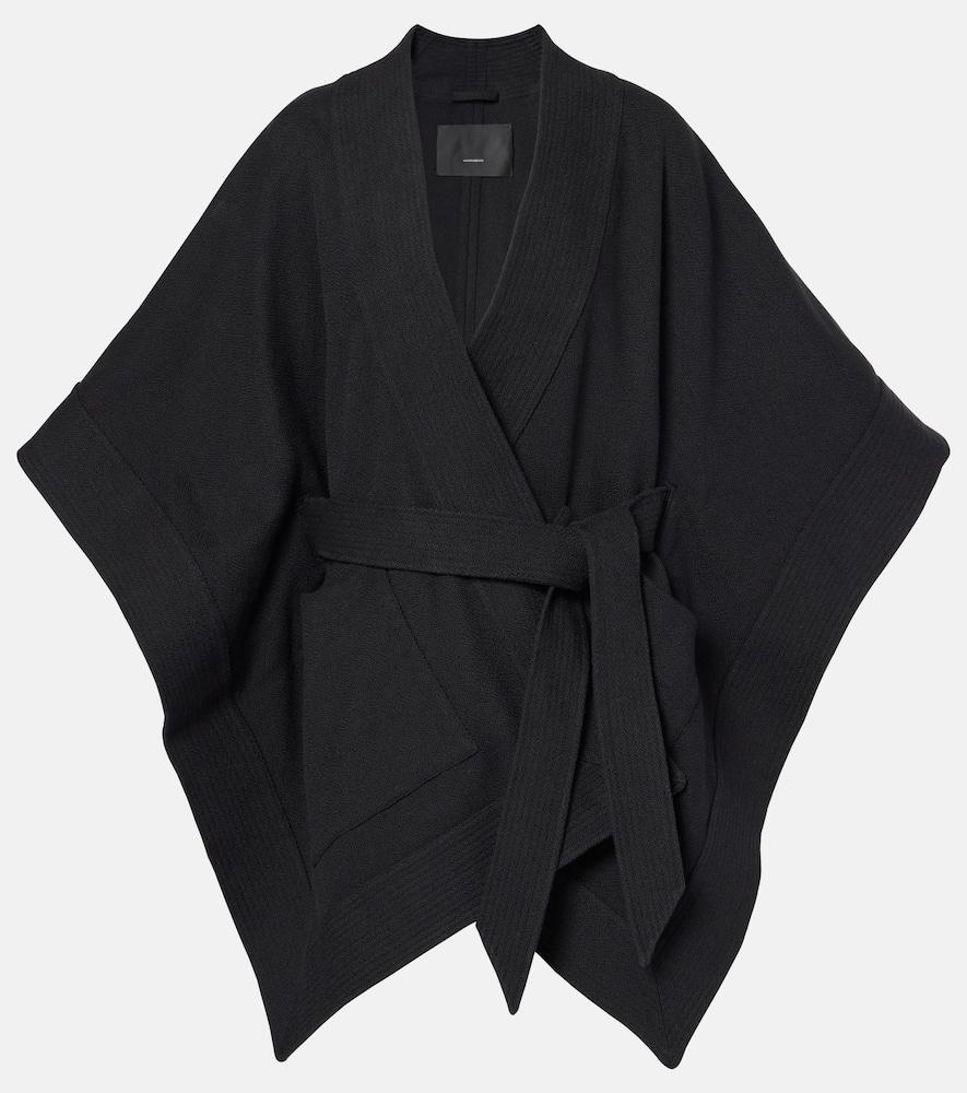 wardrobe. nyc belted cotton cape