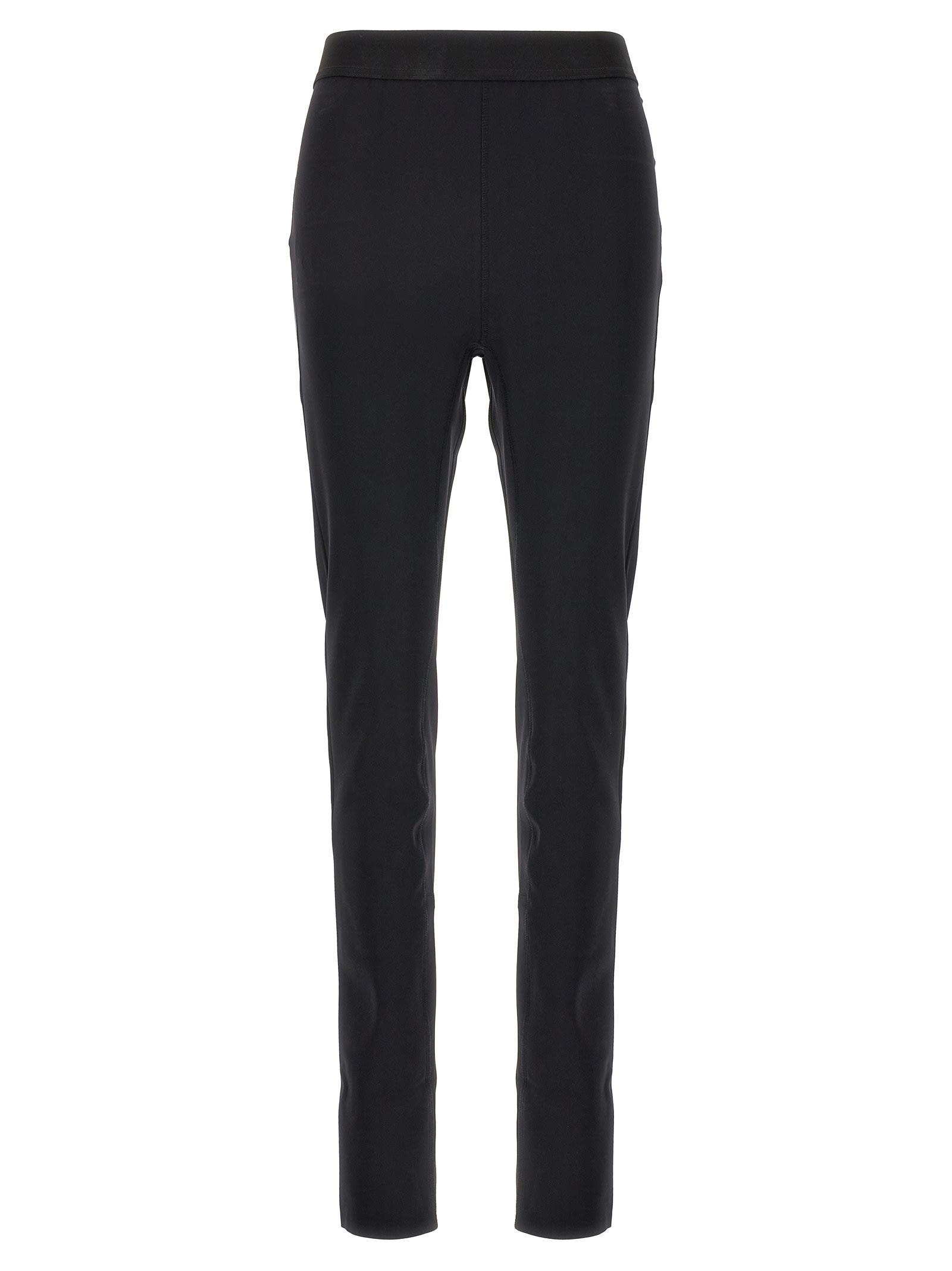 wardrobe. nyc bonded back zip leggings