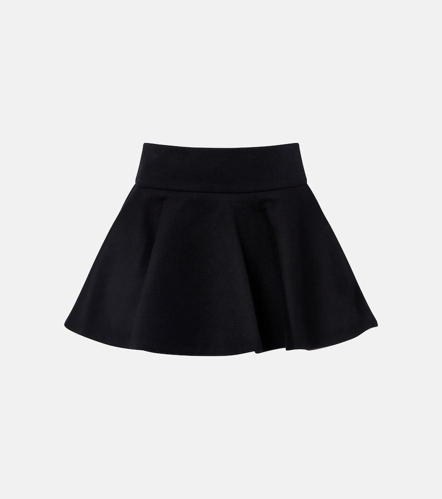 wardrobe. nyc circle wool miniskirt