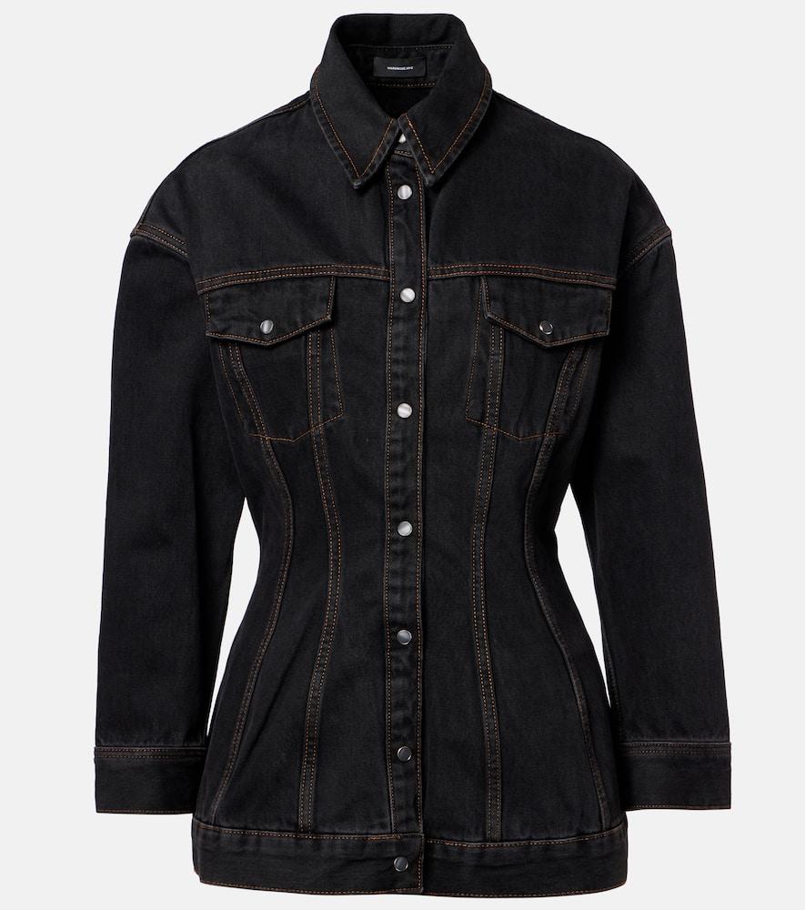 wardrobe. nyc contour denim jacket