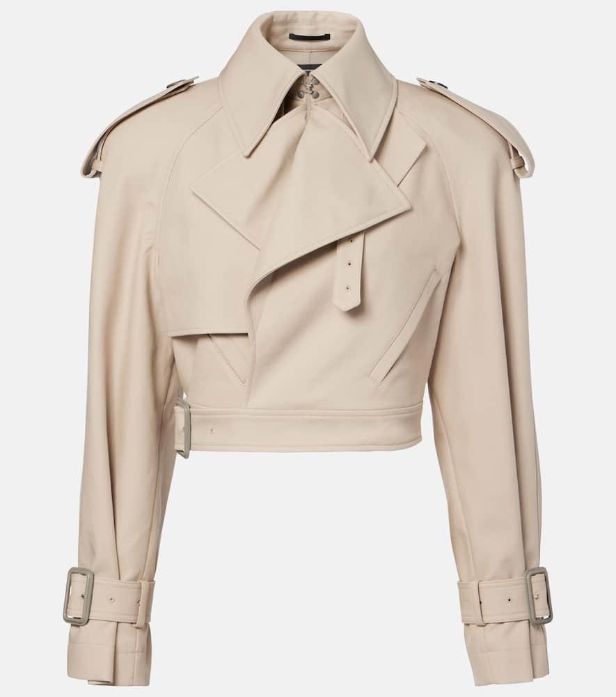 wardrobe. nyc cotton trench coat