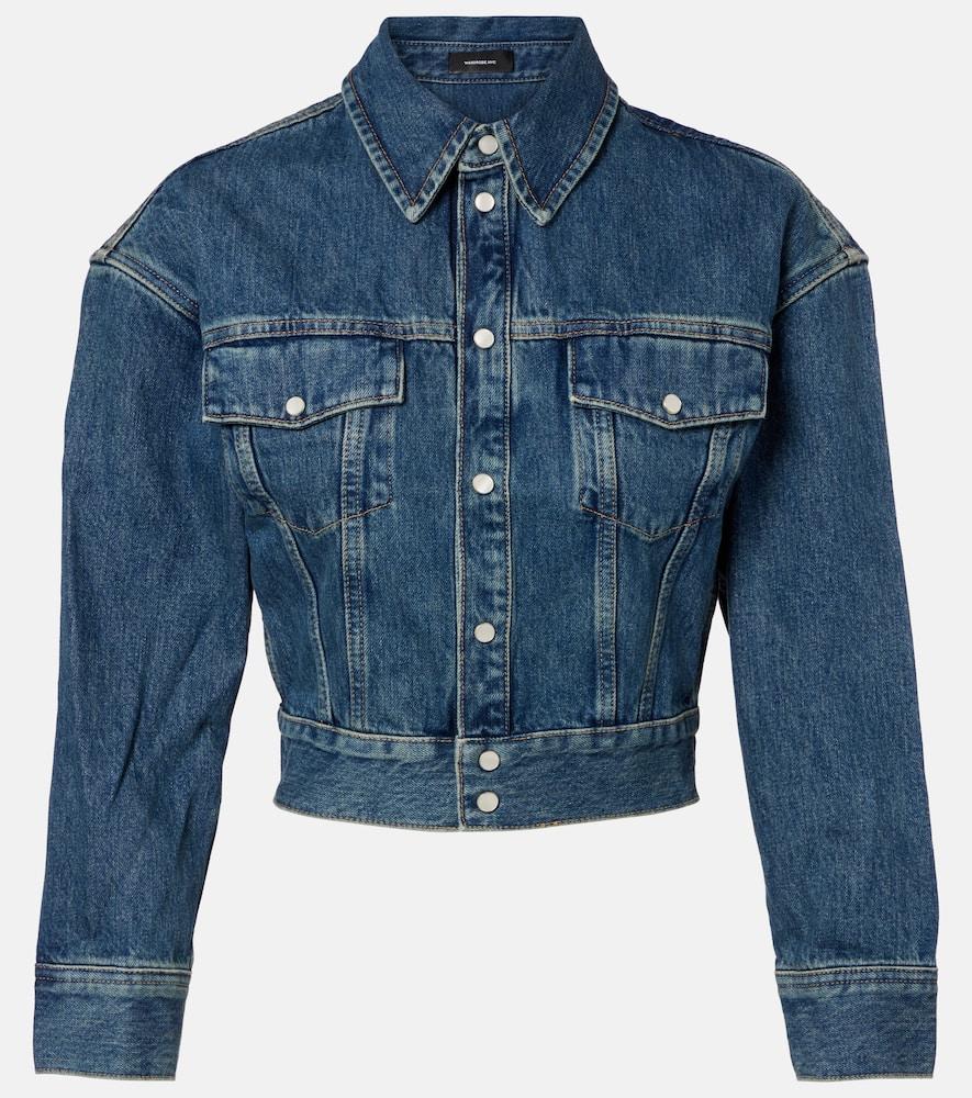 wardrobe. nyc cropped denim jacket