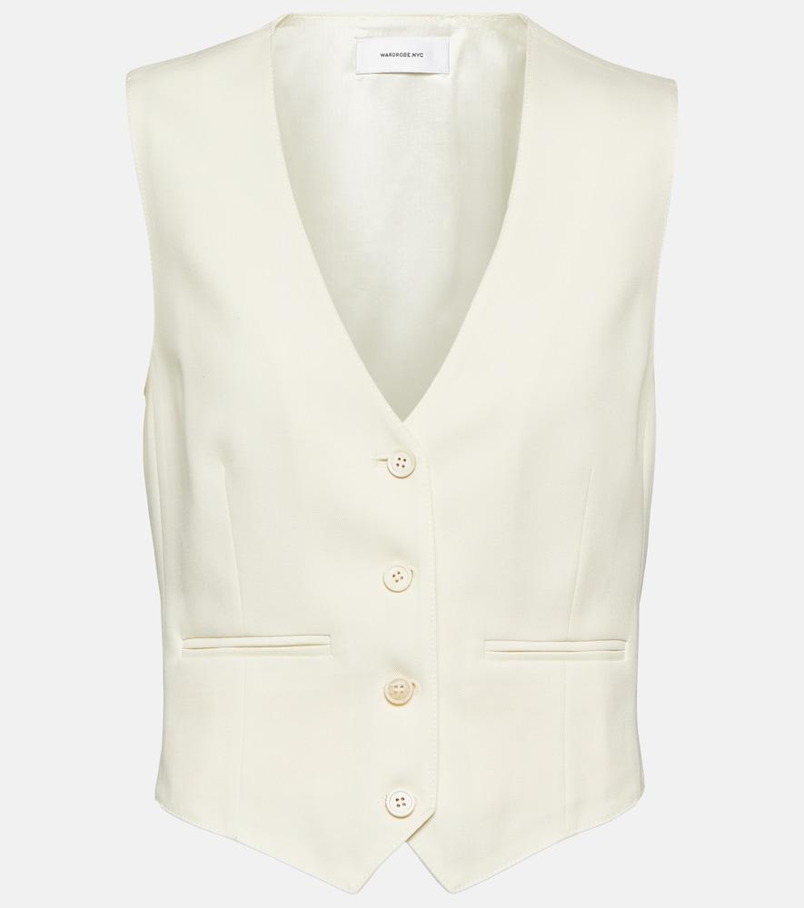 wardrobe. nyc cropped wool vest