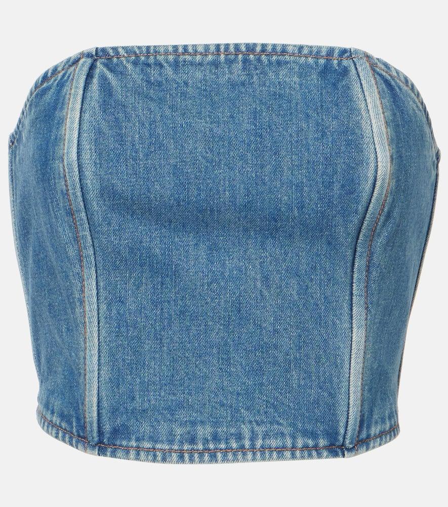 wardrobe. nyc denim tube top