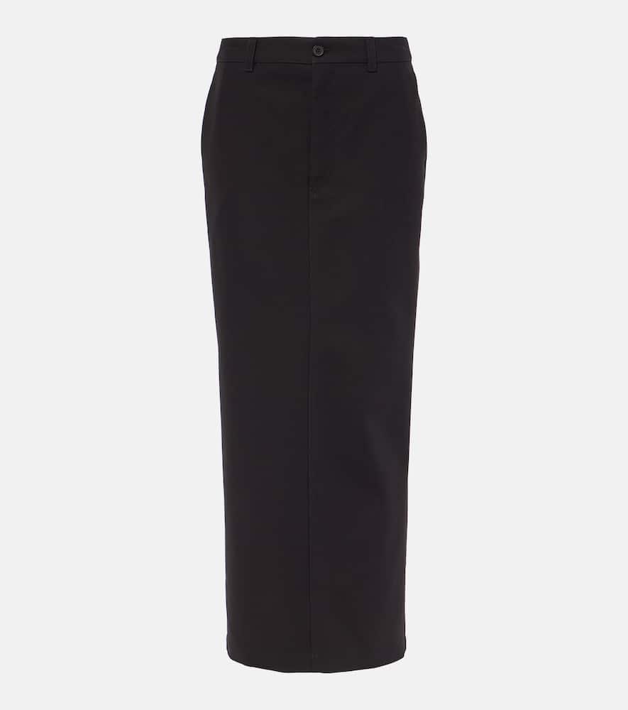wardrobe. nyc drill cotton twill maxi skirt