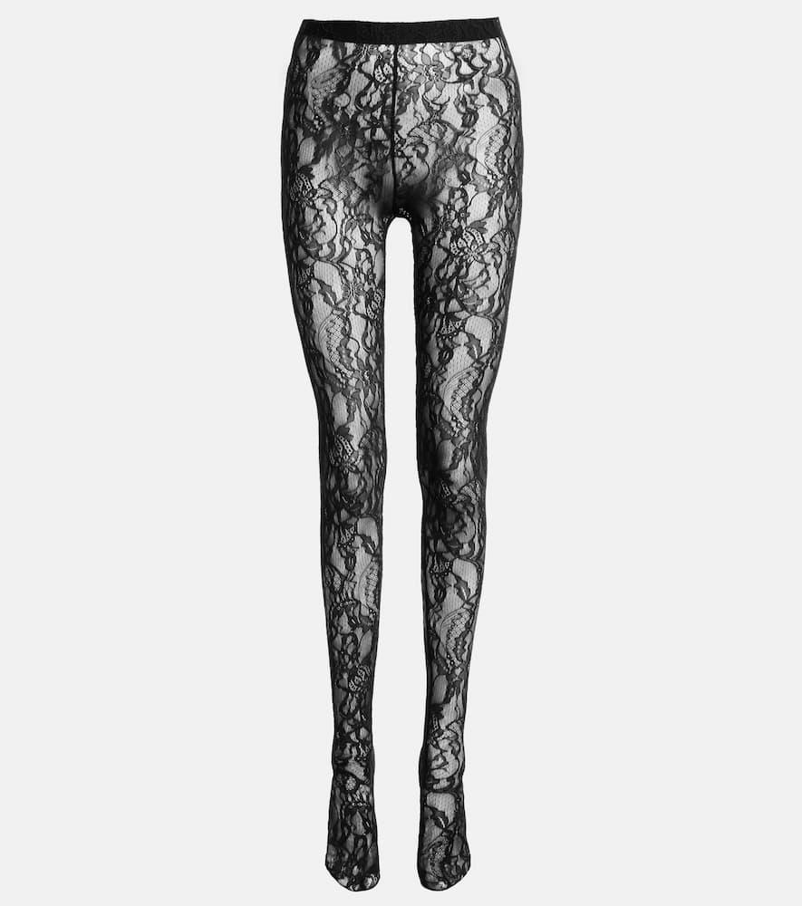 wardrobe. nyc floral lace tights