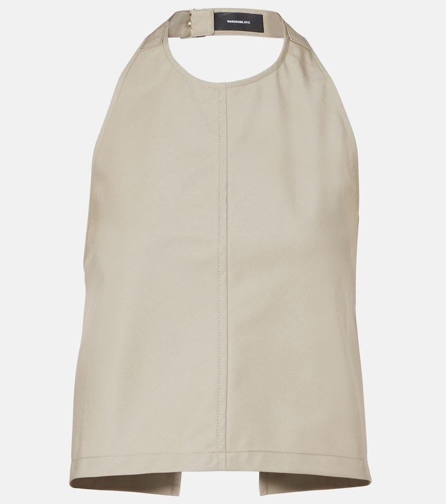 wardrobe. nyc halterneck cotton