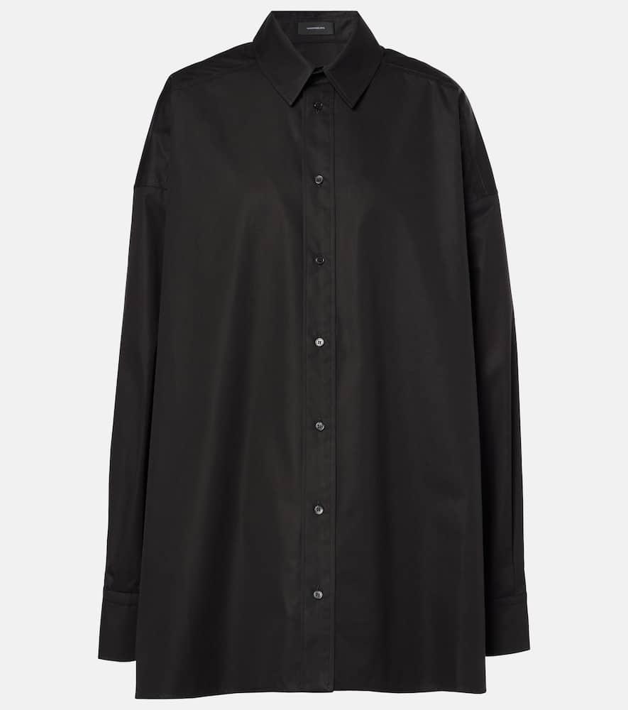 wardrobe. nyc oversized cotton shirtdress