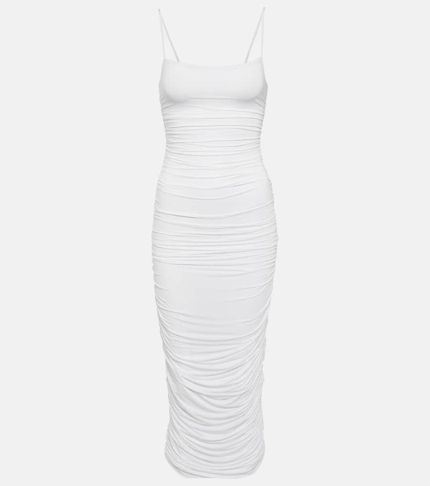 wardrobe. nyc ruched jersey slip dress