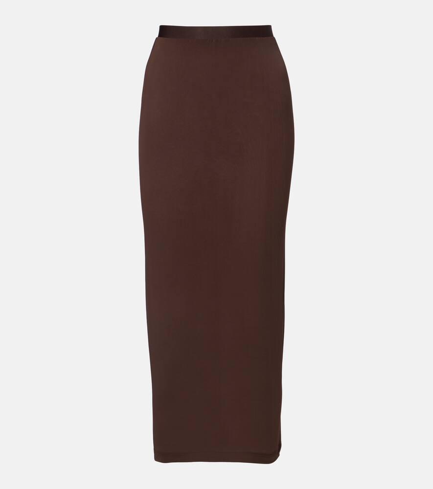 wardrobe. nyc sheer midi skirt