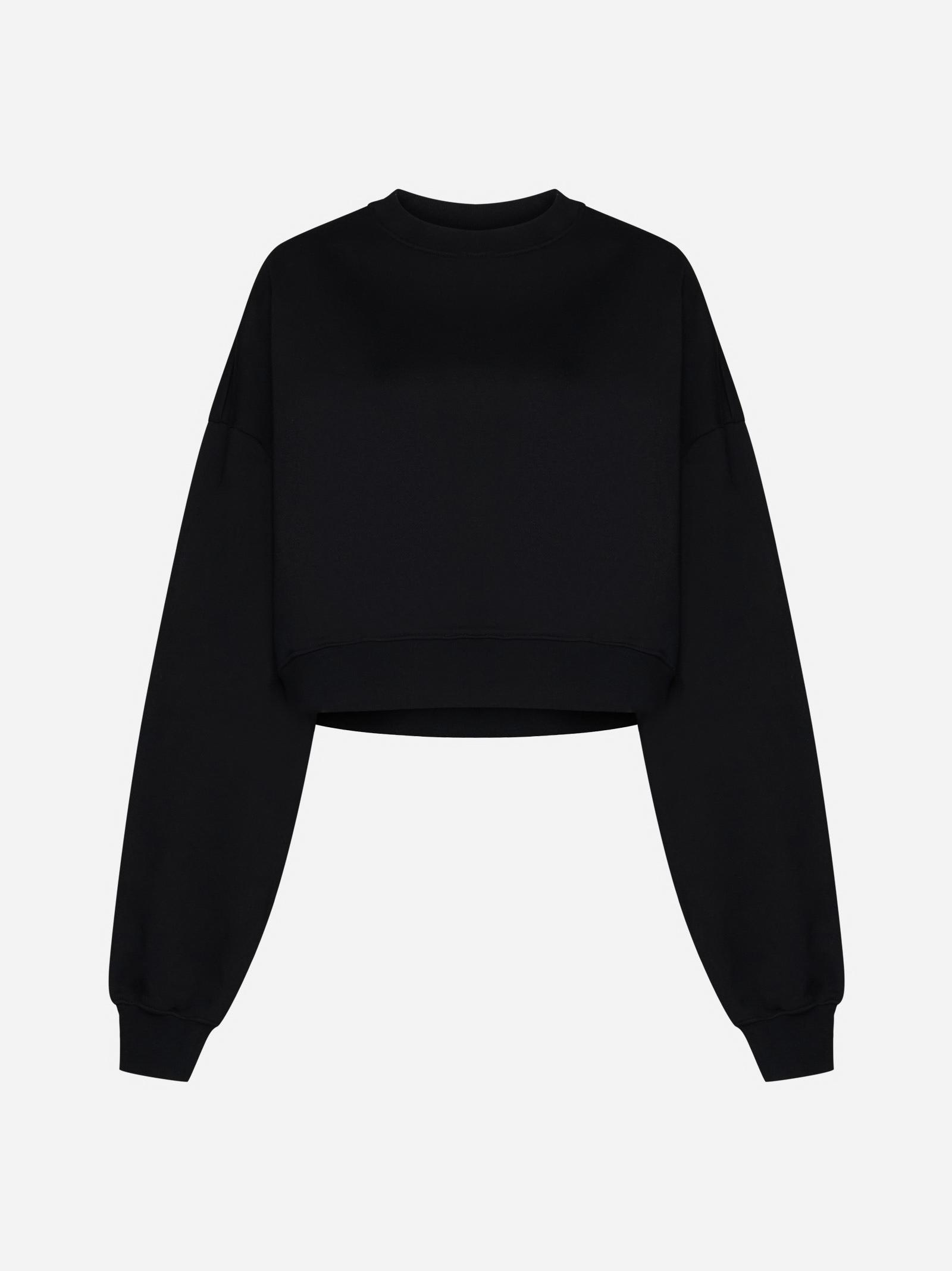 wardrobe. nyc track cotton sweatshirt