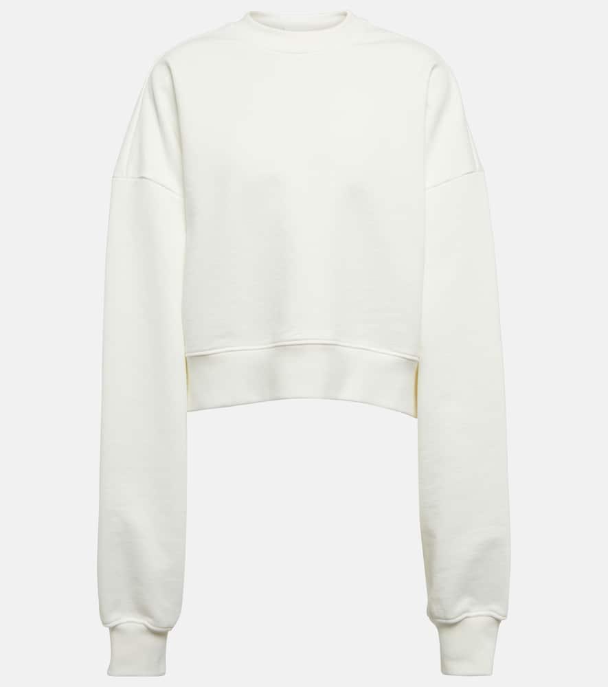 wardrobe. nyc x hailey bieber hb cotton fleece sweatshirt